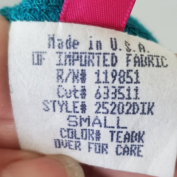 2 in 1 Teal Cardigan with built in Black Camisole - Picture 9 of 10